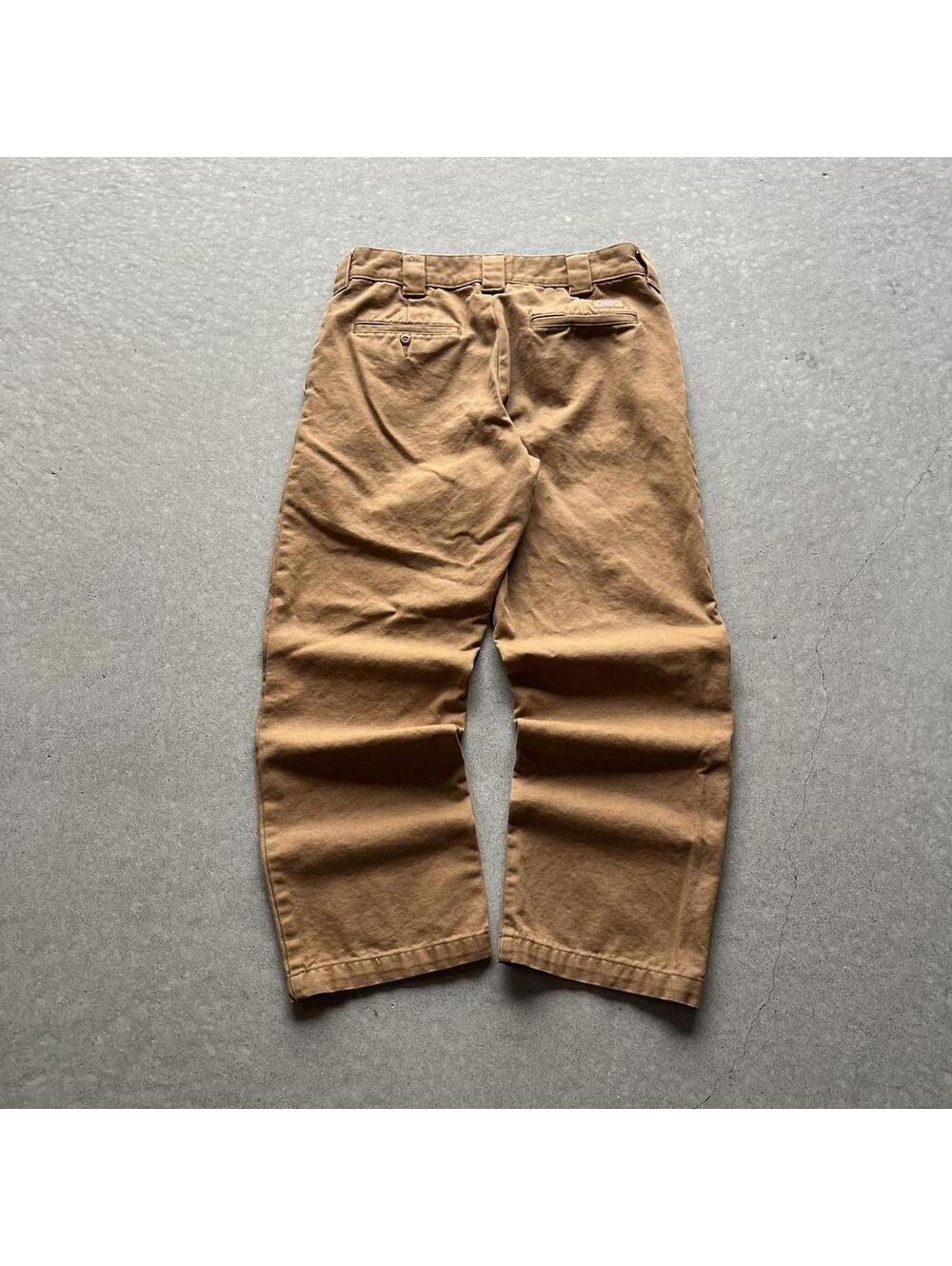 Faded Brown Dickies Skater Pants